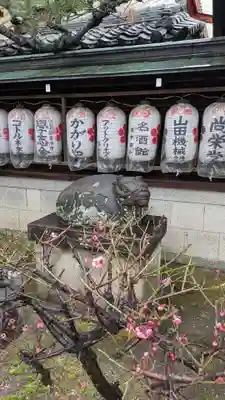 文子天満宮の狛犬