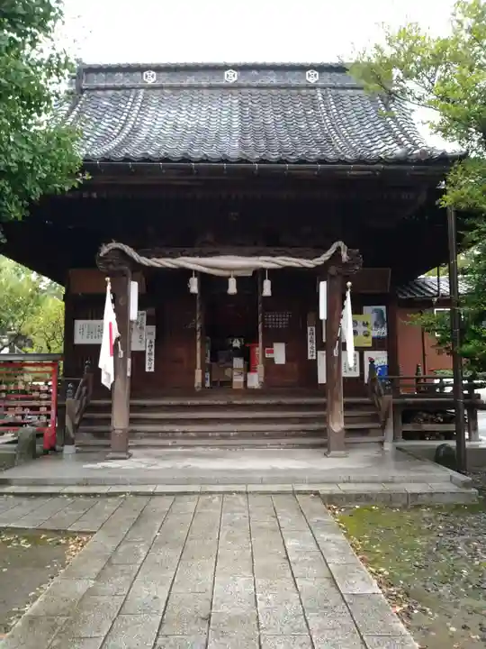 蒲原神社の本殿・本堂