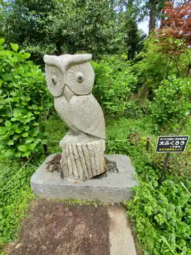 鷲子山上神社の狛犬