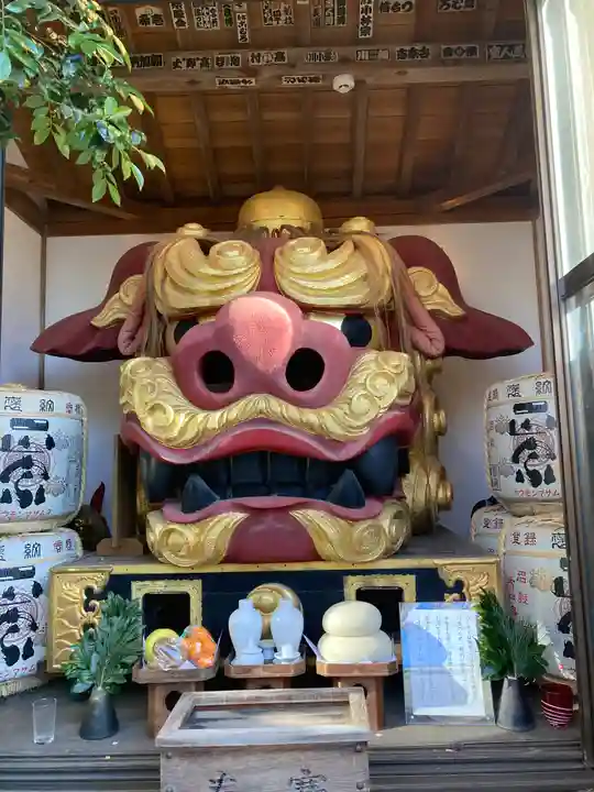 波除神社(波除稲荷神社)の狛犬