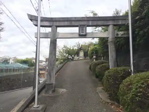 みたけ台杉山神社の鳥居