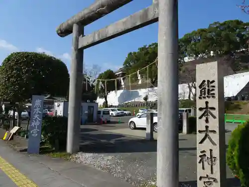 熊本大神宮の鳥居