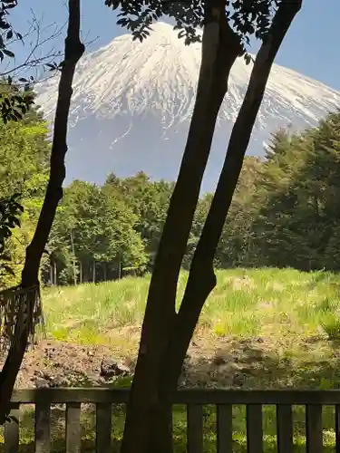 山宮浅間神社の景色