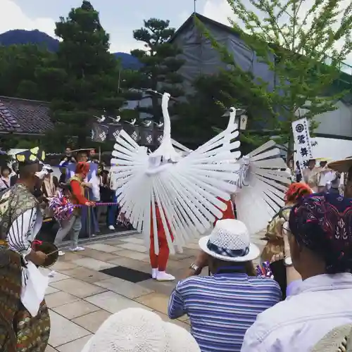 彌榮神社のお祭り