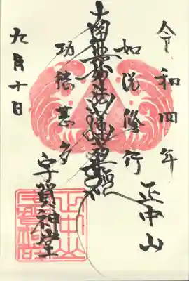 法華経寺の御朱印