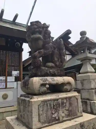 御井神社の狛犬