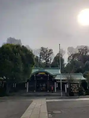 白金氷川神社の本殿・本堂