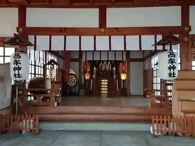 高牟神社の本殿