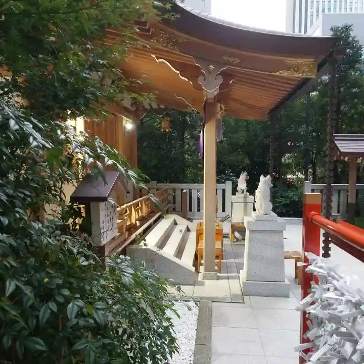福徳神社(芽吹稲荷)の本殿・本堂