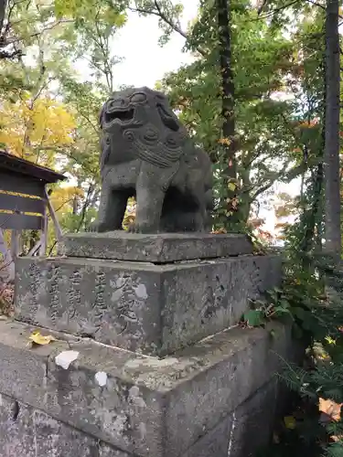 倶知安神社の狛犬