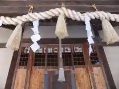 朝里神社の本殿