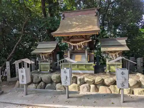 白山神社（二子町）の末社・摂社
