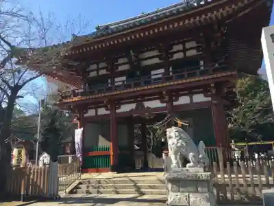 瀧泉寺(目黒不動尊)の山門・神門