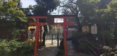 五方山熊野神社の鳥居