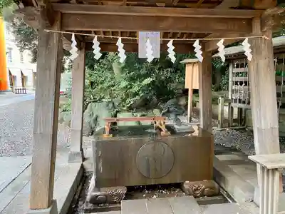 川越氷川神社の手水舎