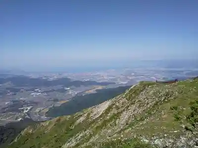 伊吹山寺の景色