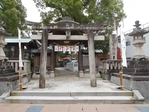 蟻通神社の鳥居