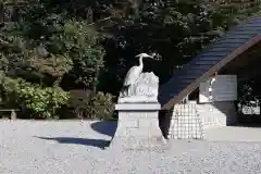 白鷺神社の狛犬