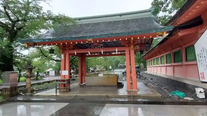 富士山本宮浅間大社の手水舎