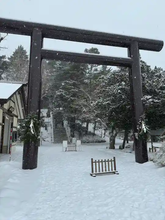 千歳神社の鳥居
