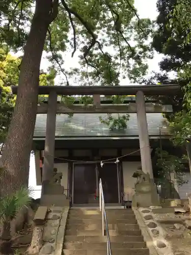 浅間神社の鳥居