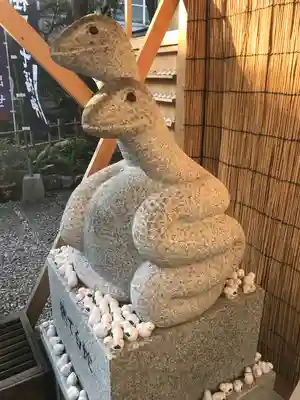蛇窪神社の狛犬