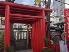 下谷神社の鳥居