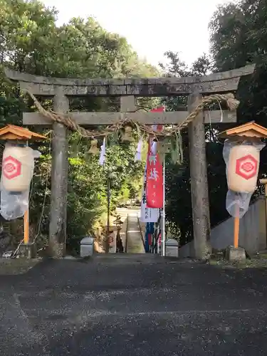 熊野神社の鳥居