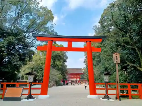 賀茂御祖神社（下鴨神社）の鳥居