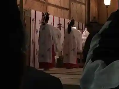 山家神社の神楽