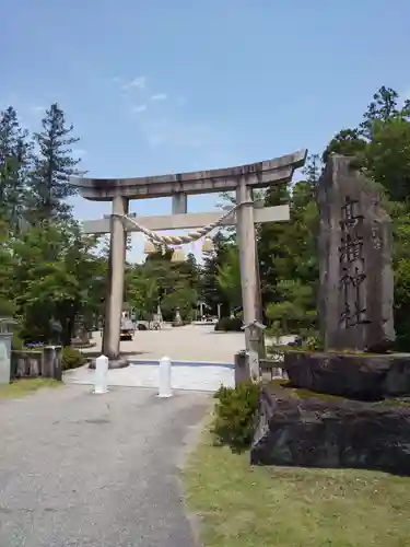 越中一宮 髙瀬神社の鳥居