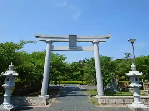 池宮神社の鳥居