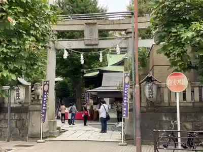 小野照崎神社の鳥居