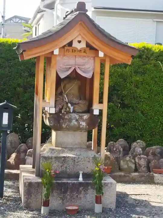 勝龍寺の地蔵