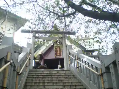 元三島神社の鳥居