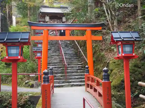 貴船神社の鳥居