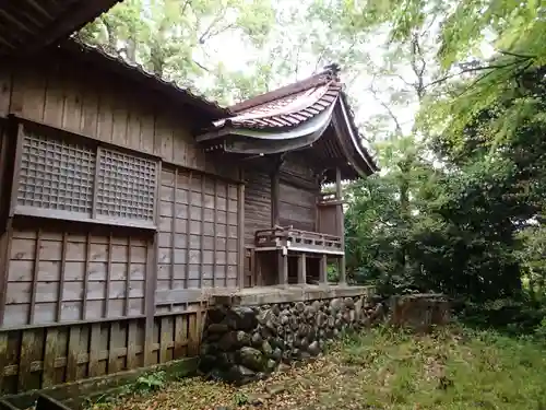 大堰神社の本殿