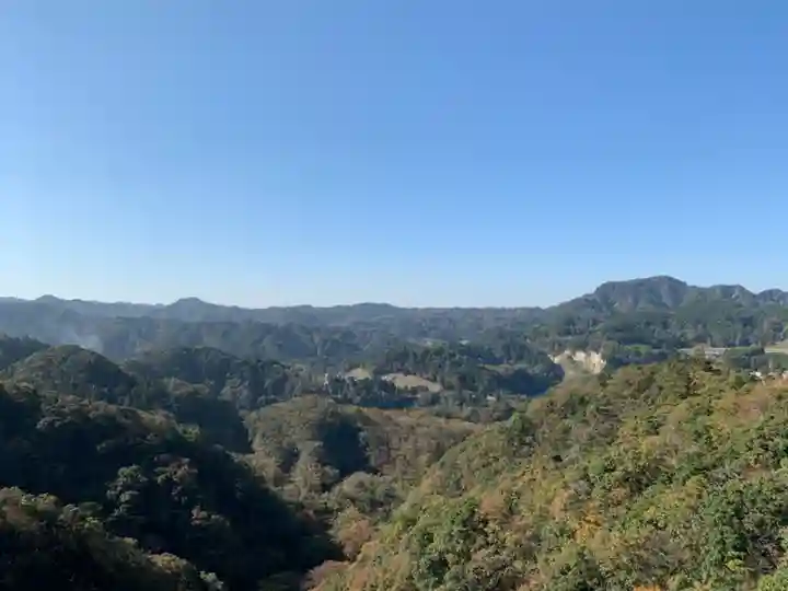 寂光不動尊の景色