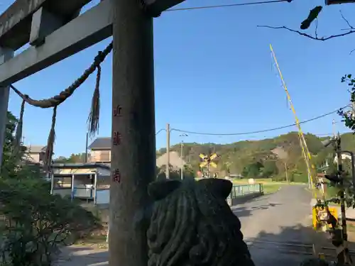 熊野神社の景色