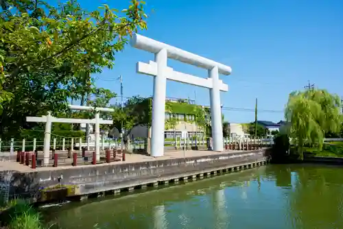 息栖神社の鳥居