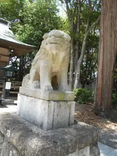 諏訪八幡神社の狛犬