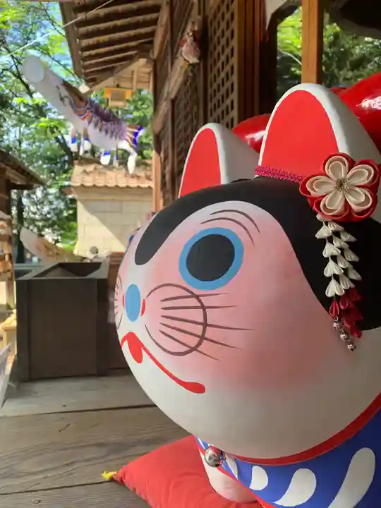 滑川神社 - 仕事と子どもの守り神(福島県)