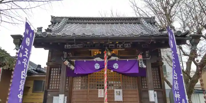 王子白髭神社の本殿・本堂