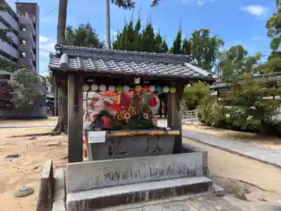三津厳島神社の手水舎