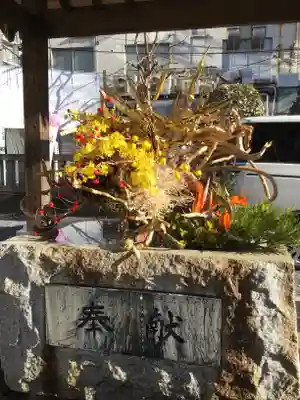 柏神社の手水舎