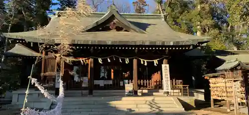 朝日森天満宮の本殿