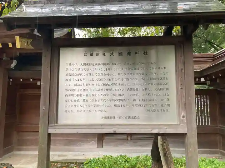 大國魂神社の歴史