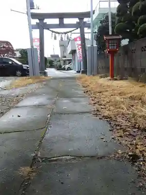 中神熊野神社の鳥居