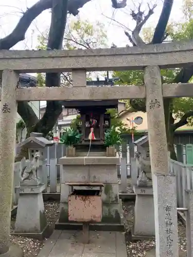 布忍神社の鳥居