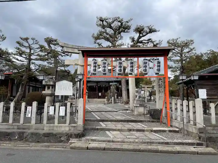 六請神社の鳥居